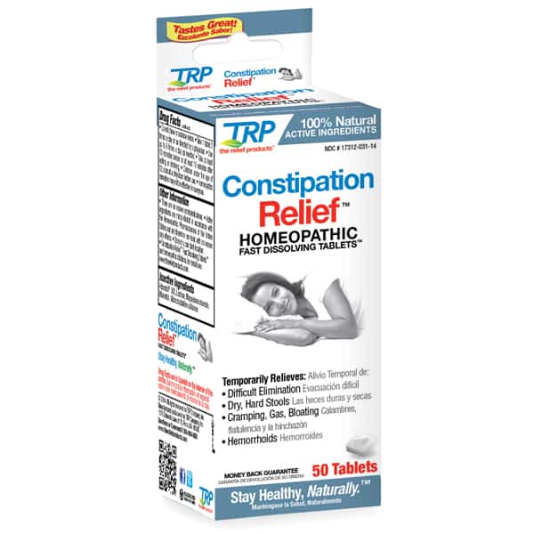 Constipation Relief Retail box