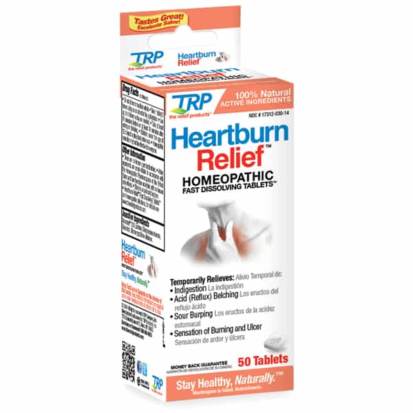 Heartburn Relief retail box