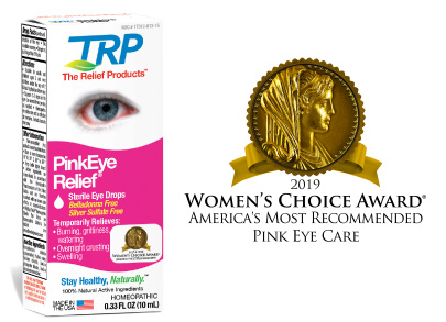 pink eye relief