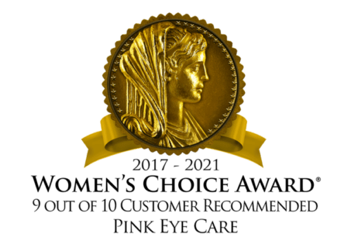 Womans Choice Award Pink Eye