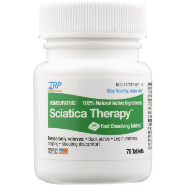 The Relief Products Sciatica Therapy Homeopathic, Tablets - 70 count