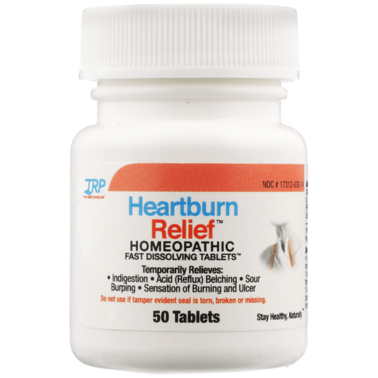 The Relief Products® » Heartburn Relief™ Tablets