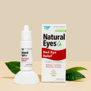Red Eye Relief® bottle and package.