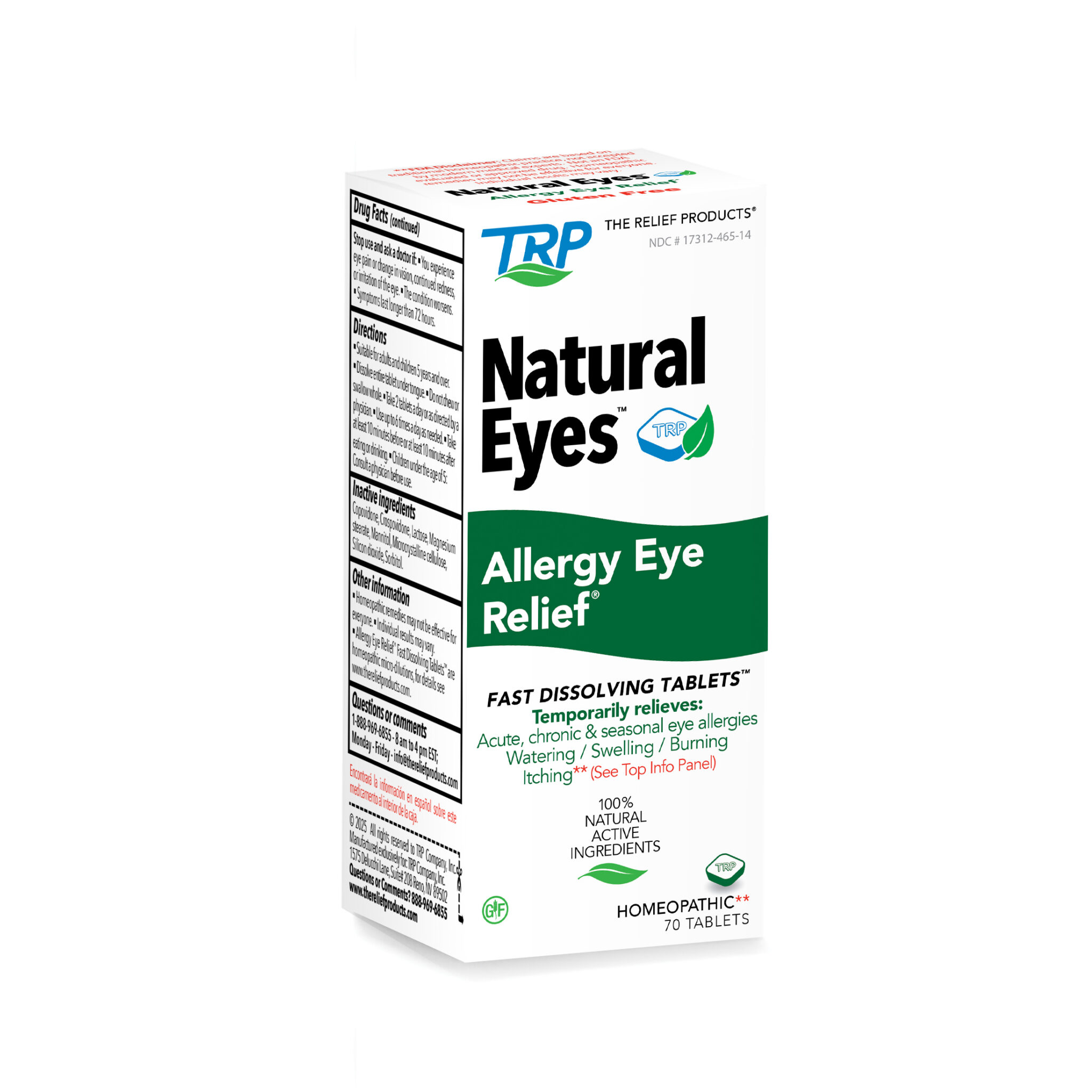 Allergy Eyes Relief 70ct