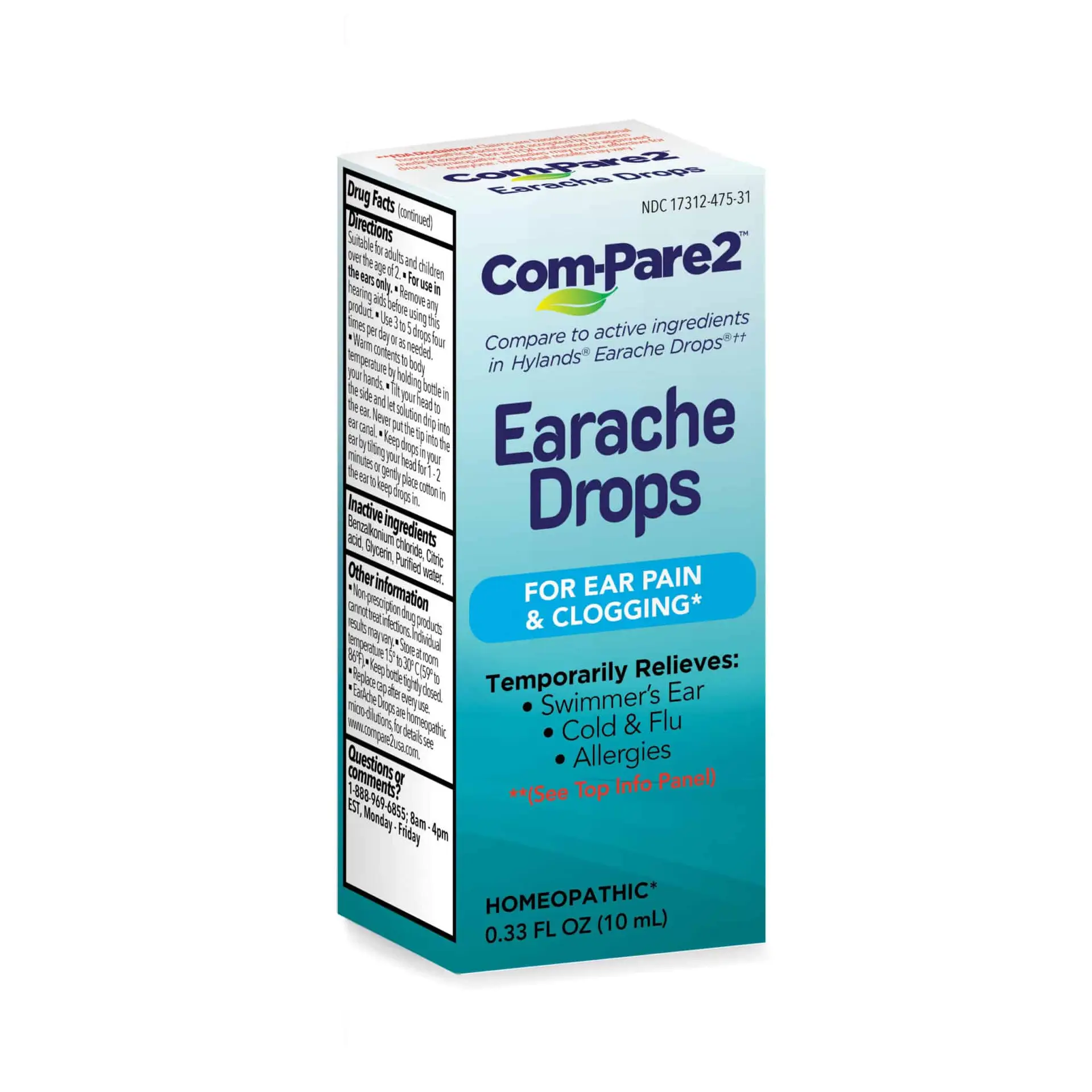 Compare2 Earache Drops